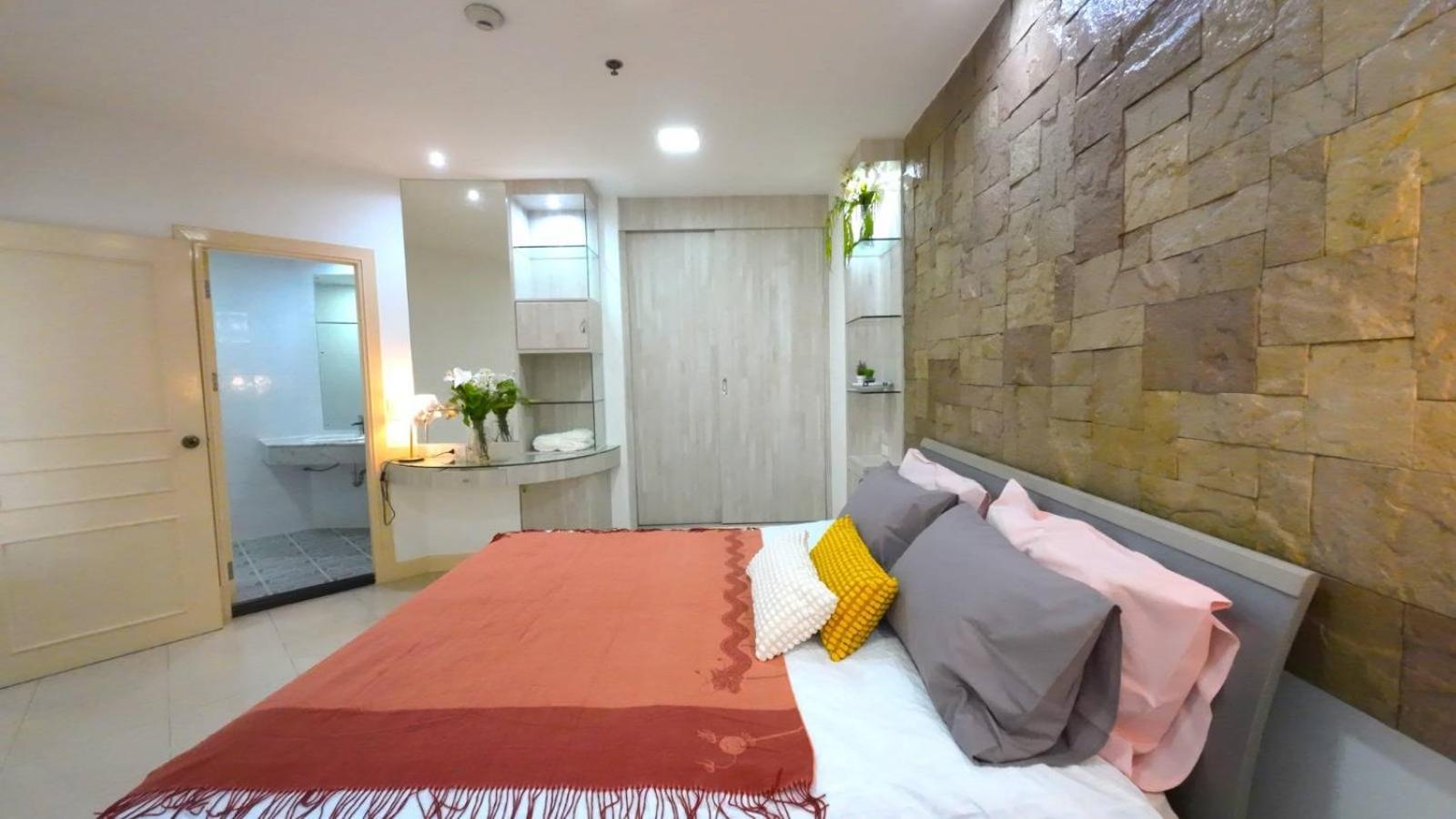 Cozy 1Br Walk To Bts And Airport Rail Link Close To Malls G7 Bangkok Eksteriør bilde